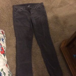 J. Crew size 28s city fit - gray corduroy pants